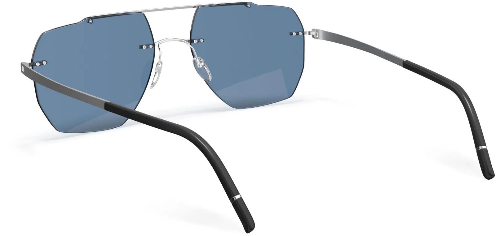 Silhouette Rincon Rimless 8746 Sunglasses - view 7